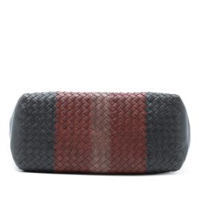 Bottega Veneta Grey Tricolor Nappa Intrecciato Convertible Tote 4