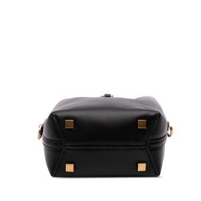 Saint Laurent Black Mini Shiny Calfskin Le 37 Bucket Bag 3