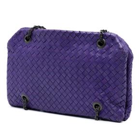 Bottega Veneta Purple Nappa Intrecciato Duo Shoulder Bag 2