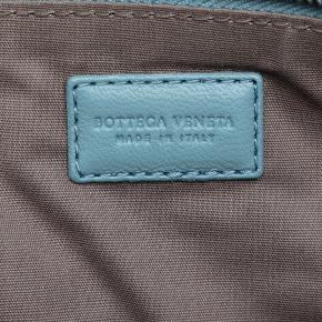 Bottega Veneta Blue Nappa Intrecciato Clutch 5