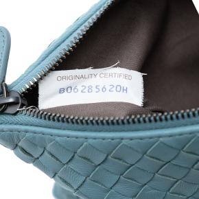 Bottega Veneta Blue Nappa Intrecciato Clutch 6