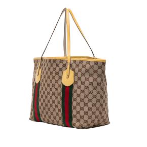 Gucci Coated Canvas Web Jolie Tote 3