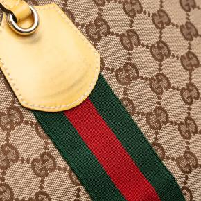 Gucci Coated Canvas Web Jolie Tote 8