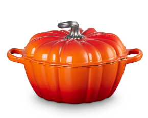 Le Creuset Cast Iron Pumpkin Casserole Dish (24cm) 4