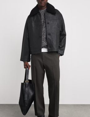 Studio Nicholson Del Leather Jacket 2