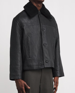 Studio Nicholson Del Leather Jacket 5