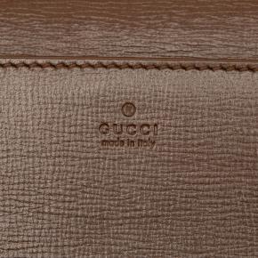 Gucci Beige GG Supreme Horsebit 1955 Wallet On Chain 6