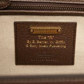 Gucci 100th Anniversary Medium Canvas 1947 Bamboo Top Handle Bag 5
