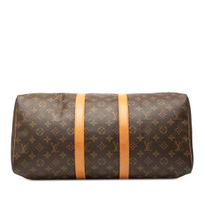 LouisVuitton Coated Canvas Monogram Keepall 45 3