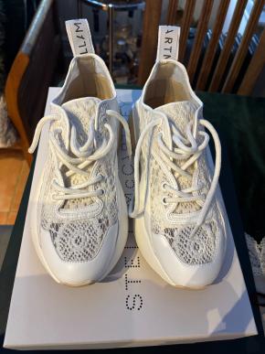 Stella McCartney White Lace Trainers 8