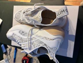 Stella McCartney White Lace Trainers 9