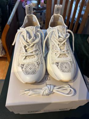 Stella McCartney White Lace Trainers 12