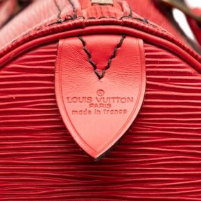 Louis Vuitton Red Epi Keepall 45 5