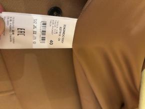 MSGM Camel Double Breasted Coat 6