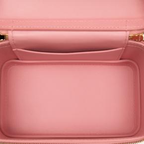 Bvlgari Pink Leather Serpenti Forever Vanity Bag 4