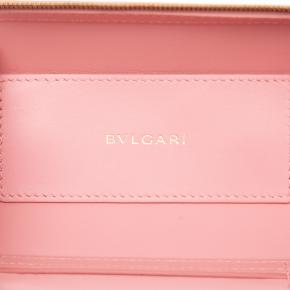 Bvlgari Pink Leather Serpenti Forever Vanity Bag 5