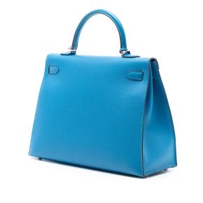 Hermes Blue Frida Epsom Kelly II Retourne 35 2