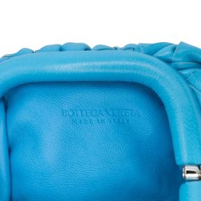Bottega Veneta Blue Nappa Intrecciato The Extra Mini Pouch Crossbody 5