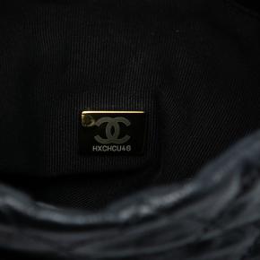 Chanel Black Braided Velvet Goatskin Drawstring Bucket 6