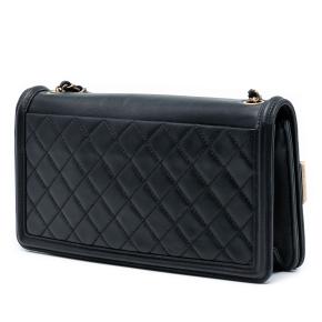 Chanel Paris Seoul Lambskin and Metallic Plate Lego Boy Brick Flap 2