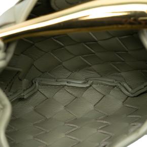 Bottega Veneta Grey Baby Lambskin Intrecciato Sardine 4