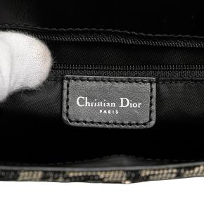 Dior  Blue Diorissimo Trotter Canvas Saddle Shoulder Bag 5