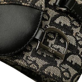 Dior  Blue Diorissimo Trotter Canvas Saddle Shoulder Bag 7