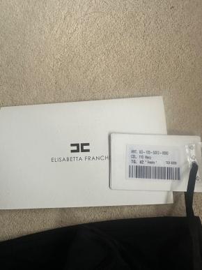 Elizabetta Franchi Corseted Tulle  Midi Skirt 6