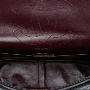 Chanel Black Reissue 2.55 Aged Calfskin Double Flap 227 4