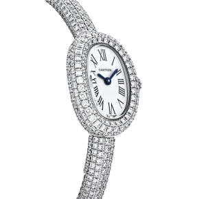 Cartier White Gold and Diamond  Baignoire Size 15 New 2025 4