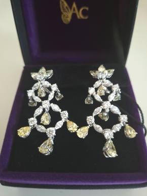 Anabela Chan Canary Chandelier Earrings 5