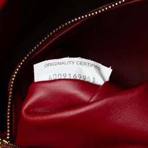 Bottega Veneta Red Small Calfskin Intrecciato Hop Hobo 6