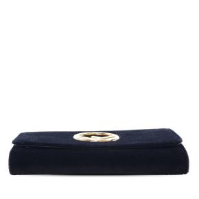 Fendi Black Velvet F is Fendi Kan I Wallet on Chain 3