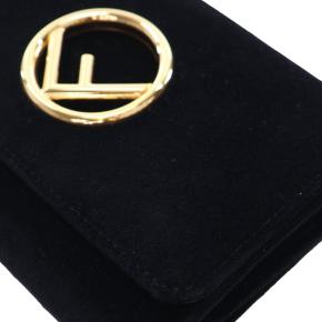 Fendi Black Velvet F is Fendi Kan I Wallet on Chain 8