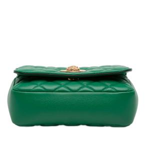Versace Green Small Quilted Nappa Medusa Chain Crossbody 3