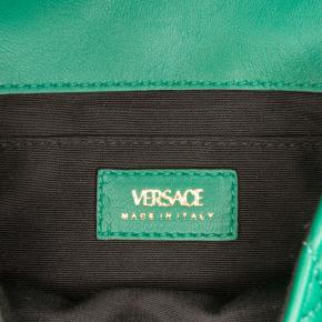 Versace Green Small Quilted Nappa Medusa Chain Crossbody 5