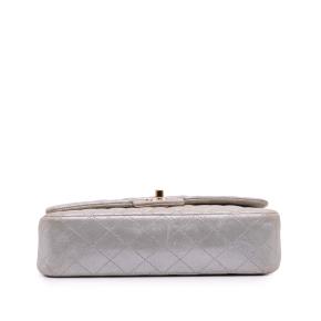 Chanel Medium Classic Iridescent Lambskin Double Flap 3