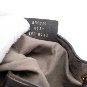 Fendi Mini Zucca Embossed Leather Mon Tresor Bucket Bag 6