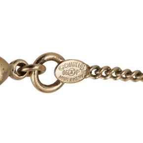 Chanel Enamel And Gold Plate Camelia Pendant Necklace 4