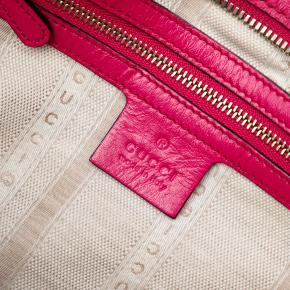 Gucci Pink Diamante Bright Leather Satchel 5