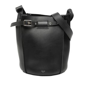 Celine Black Nano Leather Big Bag Bucket Crossbody 2