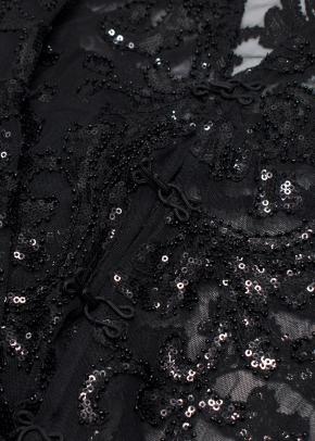 Alexis Embellished Black Maxi Dress 4