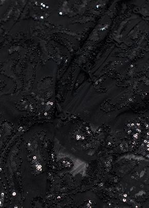 Alexis Embellished Black Maxi Dress 5