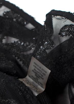 Alexis Embellished Black Maxi Dress 9