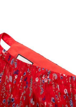 Alexis Pleated One-Shoulder Floral Dress 5