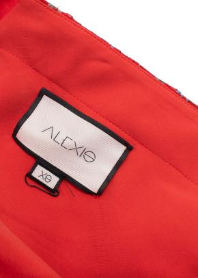 Alexis Pleated One-Shoulder Floral Dress 3