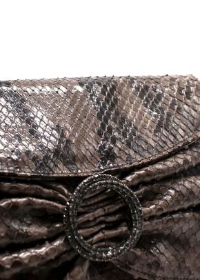 Anya Hindmarch Python clutch 10