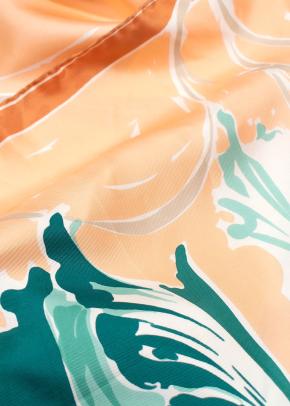 Balenciaga Floral-Print Silk Scarf 6