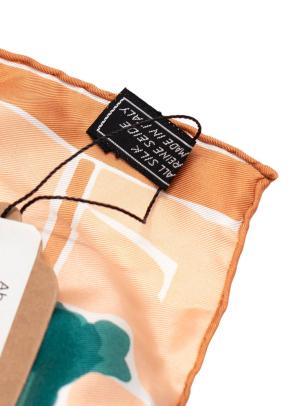 Balenciaga Floral-Print Silk Scarf 2