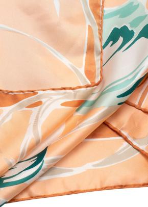 Balenciaga Floral-Print Silk Scarf 5